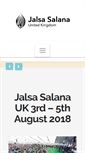 Mobile Screenshot of jalsauk.org